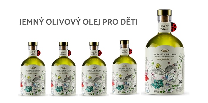 Jemný olivový olej určený pro děti od Nobleza del Sur